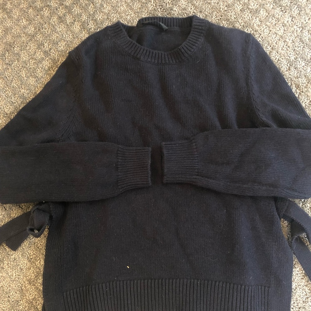 Jenni Kayne crew tie side sweater